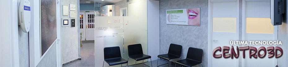 Sala de espera de la clínica